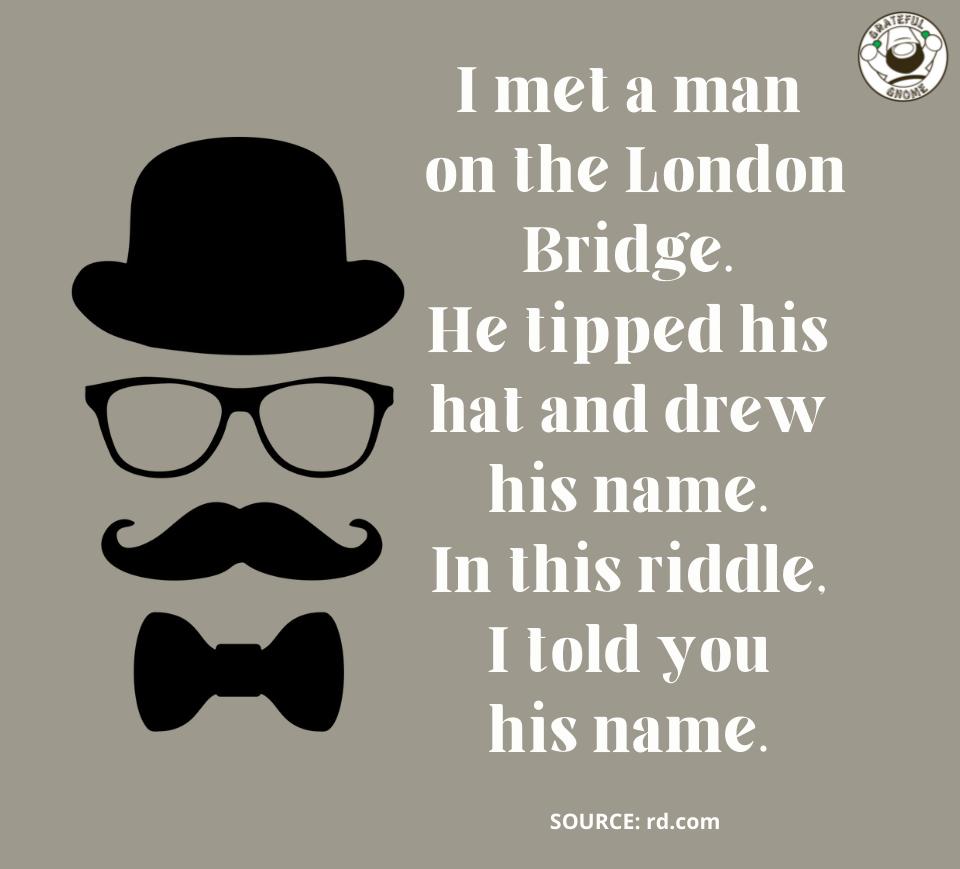 Riddles - Brain Teasers – Grateful Gnome