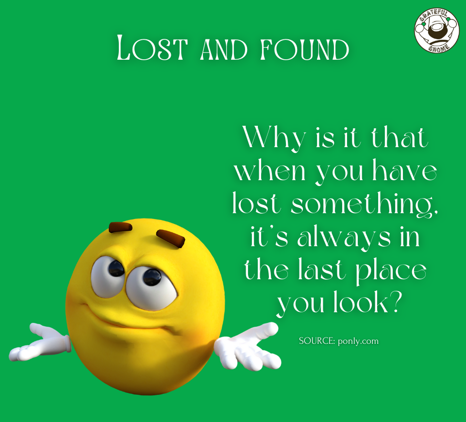 Riddle Time – Grateful Gnome