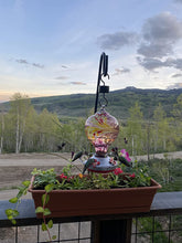 Load image into Gallery viewer, Purple Egg Hummingbird Feeder - 36 floz Lawn &amp; Patio Grateful Gnome